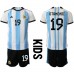 Maillot de foot Argentine Nicolas Otamendi #19 Domicile vêtements enfant Monde 2022 Manches Courtes (+ pantalon court)